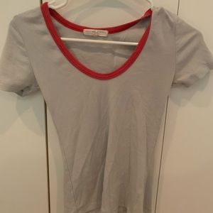 URBAN OUTFITTERS scoop neck tee